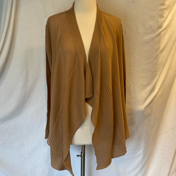 thesis Sweaters - Thesis open front, fly away cardigan,